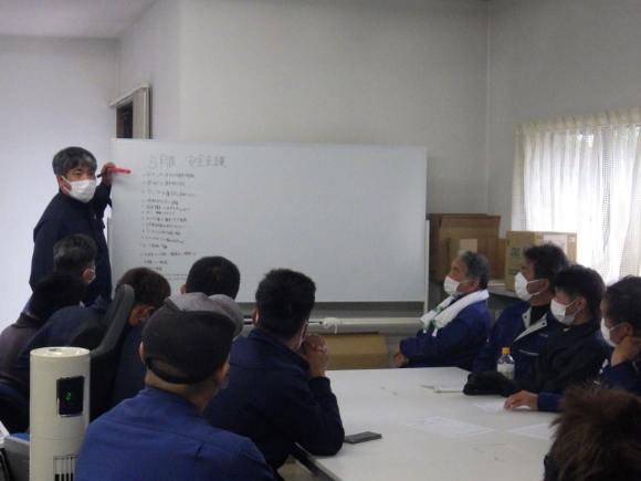 毎月安全教育風景1